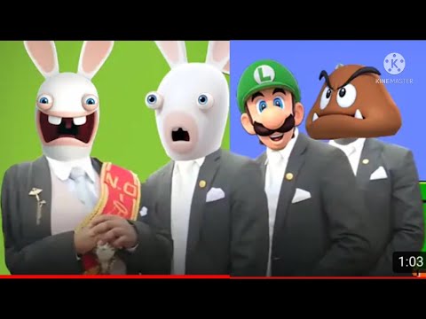 @Meme_City01 Rabbids Invasion and Super Mario Bros. Coffin Dance Mashup