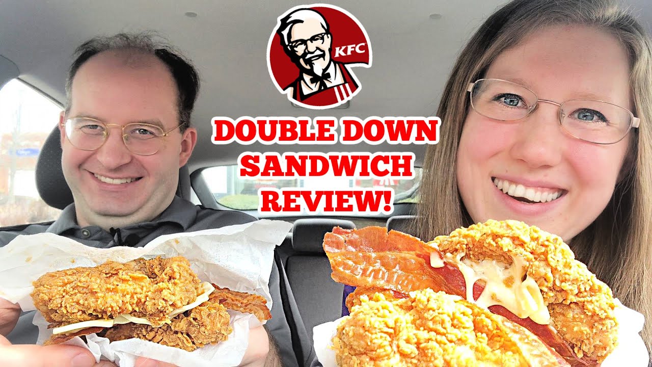 KFC® Double Down Sandwich Review! YouTube