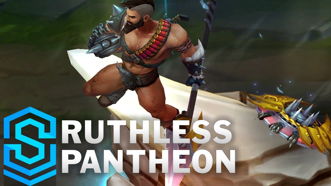 Ruthless Pantheon Skin Spotlight Pre Release League Of Legends Youtube