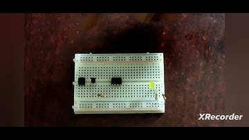 Digital Logic Design simple project | Touch Sensitive Alarm System Using 555 timer IC