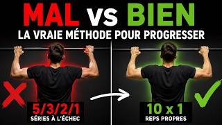 Comment progresser VRAIMENT au Chin-Up / Pull-Up