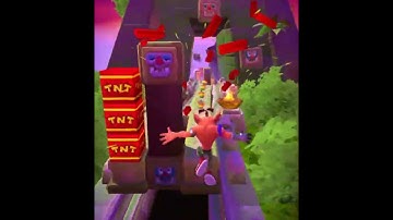 Crash Bandicoot On The Run: Gem Runs part 1