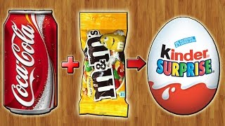 Киндер Сюрприз из Coca-Cola и M&M’s(Канал с Олесей: https://www.youtube.com/c/KinderkaraRuol - Как я заработал на покупках в Интернете: https://youtu.be/ABejKE8LKLs - Мой второ..., 2016-02-19T07:34:01.000Z)