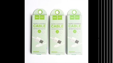 HOCO   Dây Cáp sạc   X1   Cổng Apple Lightning   1M   2PCS