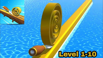 Spiral Roll - Level 1-10_ New Gameplay