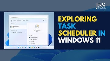 Windows 11: Exploring Task Scheduler in Windows 11
