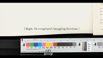 Herbarium High-throughput Imaging System
