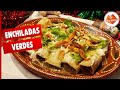 Cómo hacer ENCHILADAS VERDES con pollo ❓❓❓ Receta PASO a PASO 🌮🌮🌮 FACILÍSIMAS DE HACER ❗❗❗