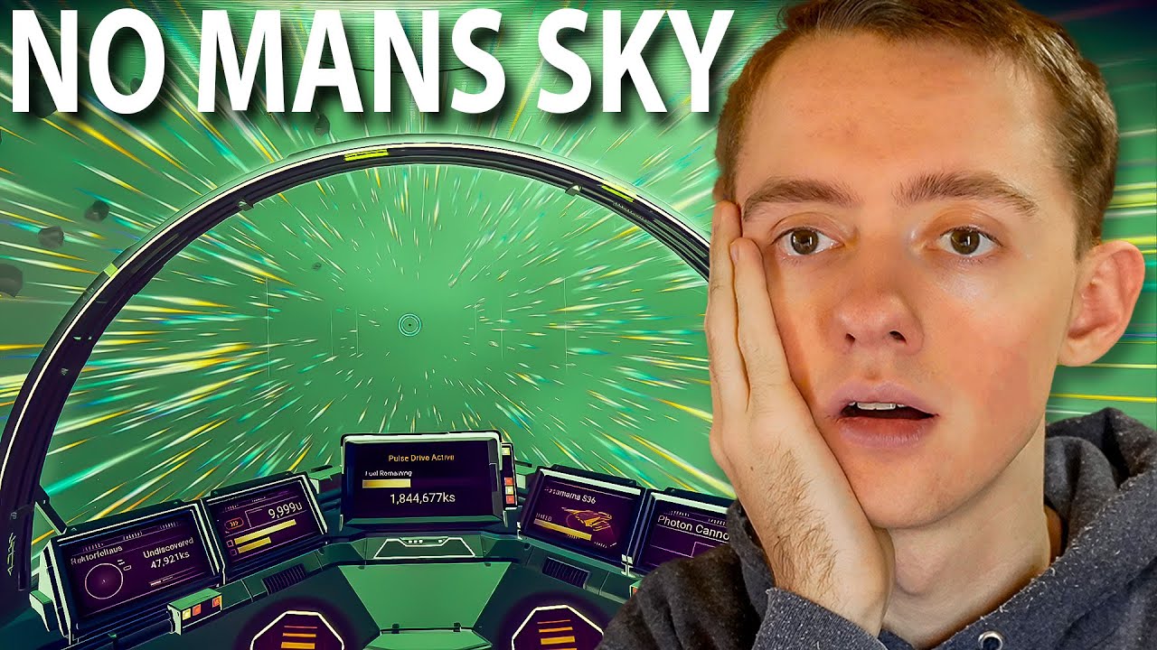 I UNLOCKED THE HYPERDRIVE IN NO MANS SKY AND ITS AMAZING