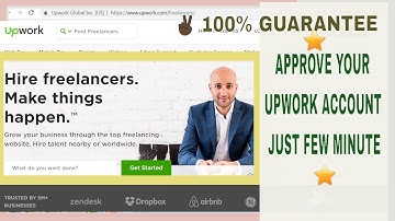 Approve UPWORK freelancer account 2020 (LIVE) || Get approved within a Second (Latest)
