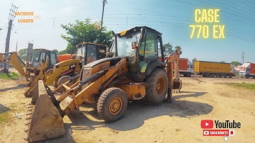 CASE 770 EX DRIVE II Work For Building Foundation