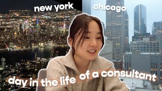 New York to Chicago | Day in My Life as a Consultant