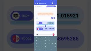 How to swap USDX for FDOGE after redeeming your FASSETS. LEARN FLARE NETWORK