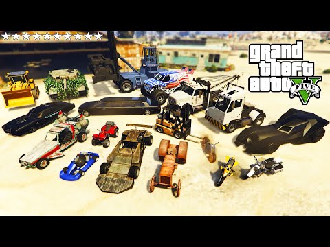 видео: GTA 5 - Secret Cars! (Hidden and Rare Vehicles)