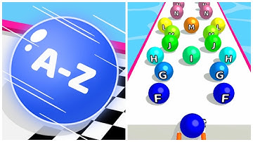 A-Z Run - Android Ios Gameplay, Mobile Gameplay (Levels 32-36)