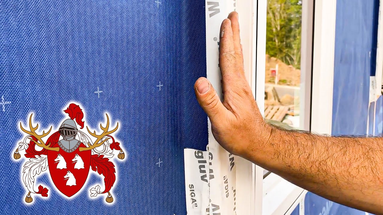 Building a Custom Home (Part 5 Window Bucks & Exterior Doors) Buck