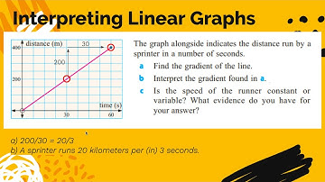Interpreting Linear Graphs (Part 2)