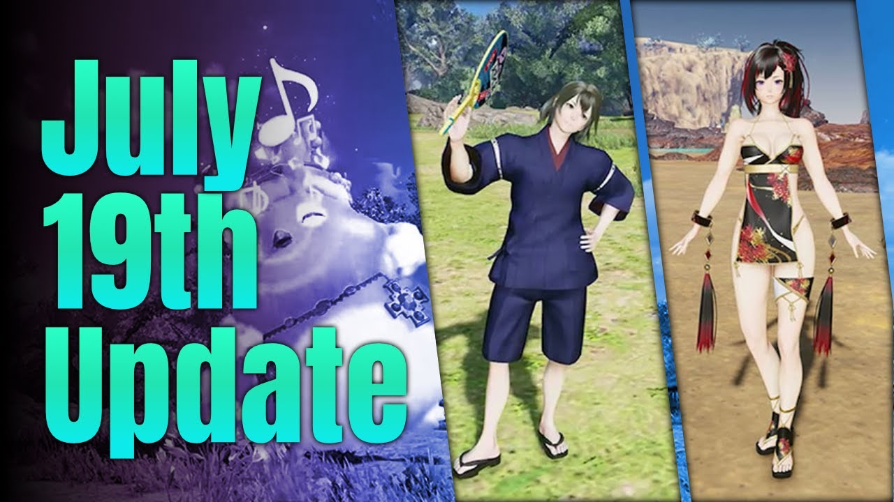 BOOOOOOOOSTS! | July 19th Update | PSO2:NGS - YouTube