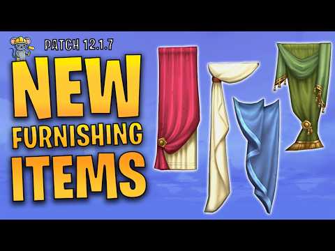 100+ INCREDIBLE NEW Housing Items! | WoW Patch 12.1.7 (Part 1)
