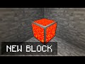 new block in minecraft