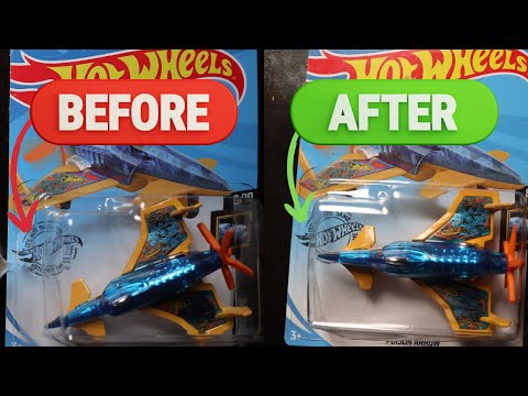 How to Seal Back your Hot Wheels and Matchbox