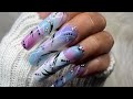 HOW TO FULL COVER TIPS/90S RETRO ACRYLIC NAILS