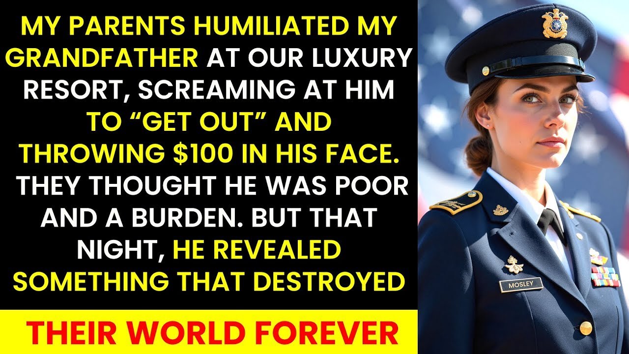 My Parents Yelled at Grandpa to “Get Out!” Then Threw $100 at Him — Not Knowing He...
