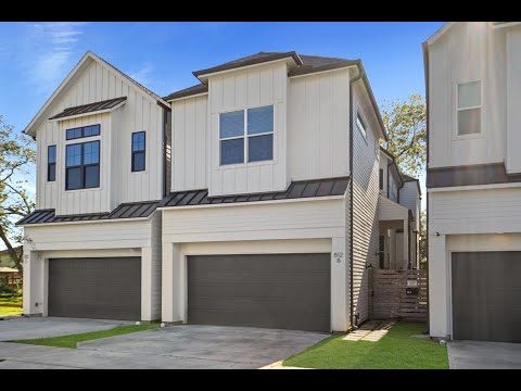 812 E 37th Street, Unit B Houston, TX home video tour