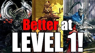 Dark Souls 1 is BETTER at LEVEL 1! Here