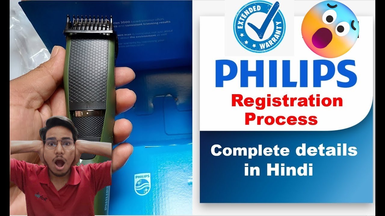 Philips Product Registration | How to Register Philips Trimmer & get one-year extended warranty |