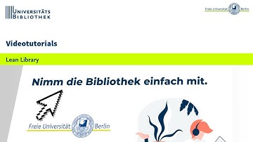 Anleitung zur Installation von Lean Library