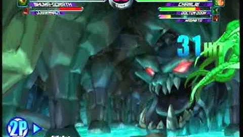 MvC2: Doom/Magneto/Charlie Awesome Finish (2 char K.O.)