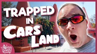 I Spent 5 Hours TRAPPED in Cars Land | Rides, Secrets & More