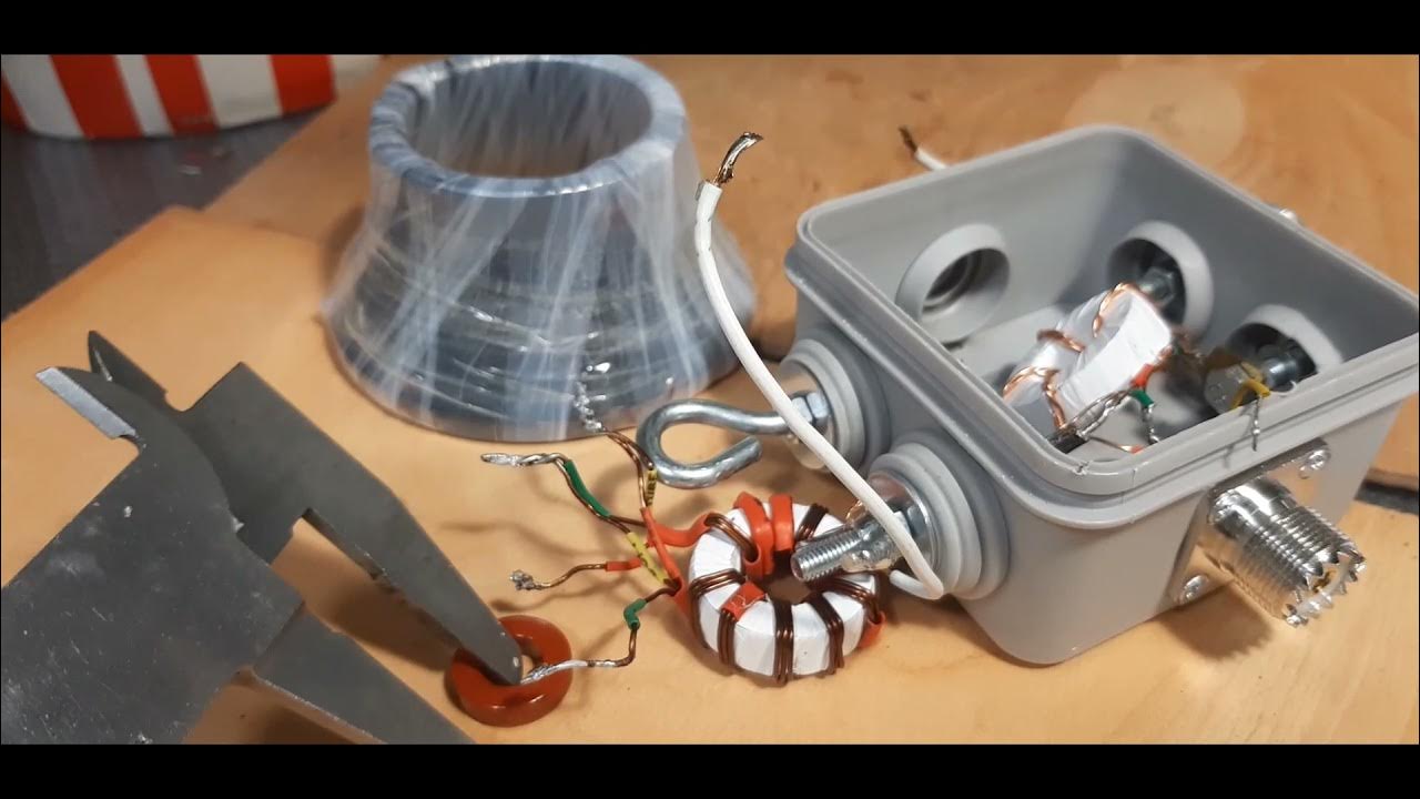 Балун 1:1 для КВ антенны. Обмен опытом - YouTube