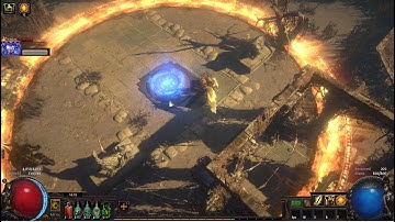 Path of Exile - Celestial Flameblast (12 Stages)