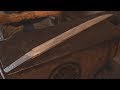 SOTW #16 - Differential Hardening Sunnobi Tanto - yakiire with water, charcoal, clay