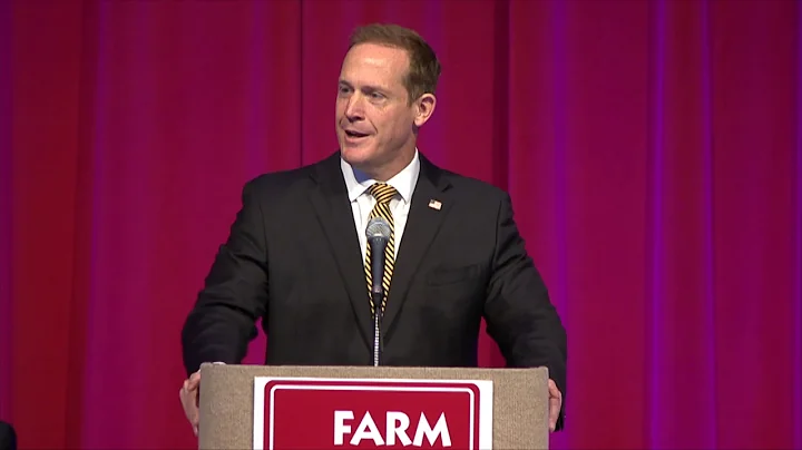 Congressman Ted Budd at the NCFB Annual Meeting