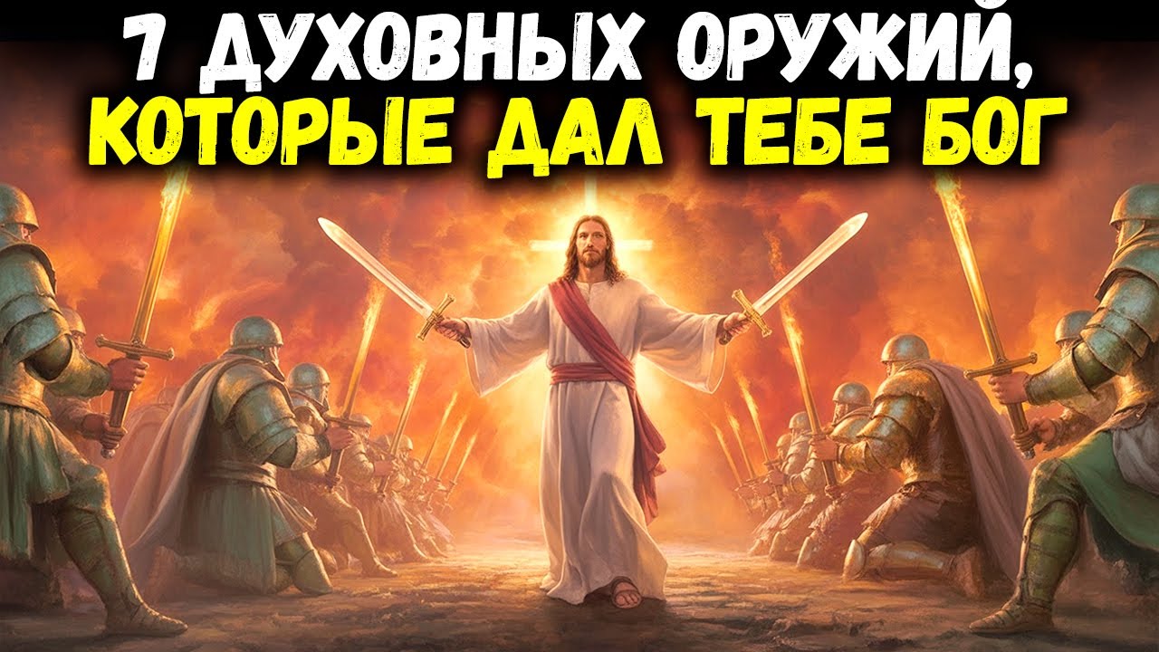 7 Духовных Оружий, Данных Тебе Богом: Но Ты Их Не Используешь | Библейская Мудрость