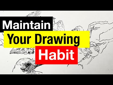How to Keep Drawing Consistently  (The Approach I Use) thumbnail