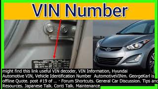 Vin decoder hyundai forum   hyundai vin decoder. jump to latest follow    of  posts. Hyundai Vin Decoder Forum