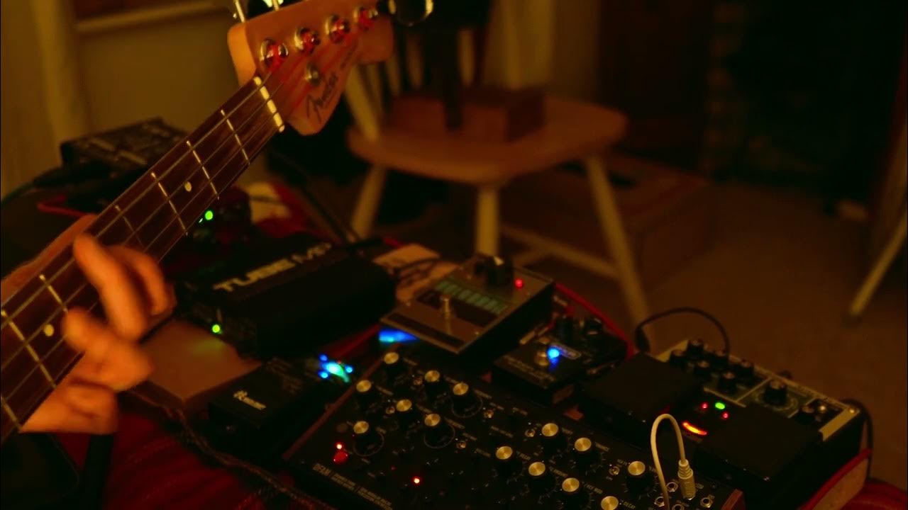 Moog DFAM vs Fender Precision Bass jamming battle YouTube