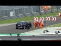 F1 academy race 1 crash monza pt1