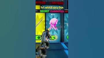 1v1 with Every Gun SECRET Cuddlefish 😱#shorts