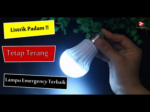 Unboxing Lampu Darurat Krisbow 160 LED - Review (bedah abis) - Testing.. 