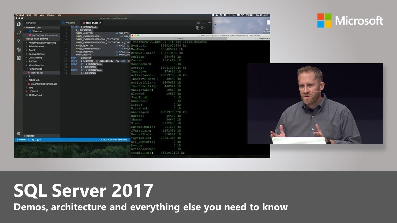 SQL Server 2017 – Everything you need to know - YouTube
