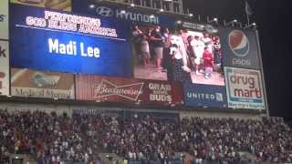Madi sings God Bless America at a Cleveland Indians game!
I was invited to sing God Bless America at an Indians game and it was so awesome!
Thanks to each of you for supporting me!
If you missed me on the TODAY show, you can watch it here:
http://www.youtube.com/watch?v=HOjk_VCCriA
MADI LEE - OFFICIAL WEBSITES!! As always, Dont forget to stop by and say hey!
TWITTER: https://twitter.com/madisings
FACEBOOK: http://www.facebook.com/MadiLeeOfficial
YOUTUBE: http://www.youtube.com/vanpay100
INSTAGRAM: http://www.instagram.com/MadiLeeOfficial
SOUNDCLOUD: https://soundcloud.com/madileeofficial Madi sings God Bless America at a Cleveland Indians game!
