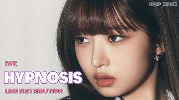 IVE - ‘Hypnosis’ (Line Distribution+Color Coded)