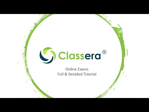 Classera Online Exam Full Tutorial