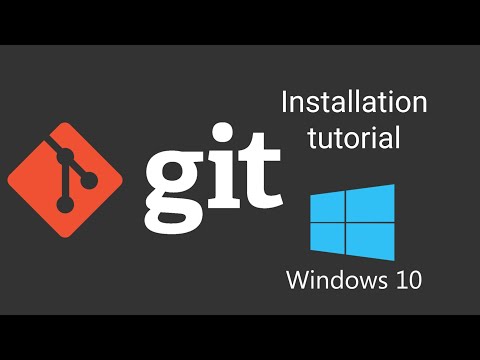 Video: Wie lade ich Git für Windows herunter?