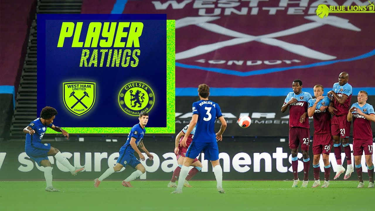 Player Ratings: West Ham 3-2 Chelsea | Premier League